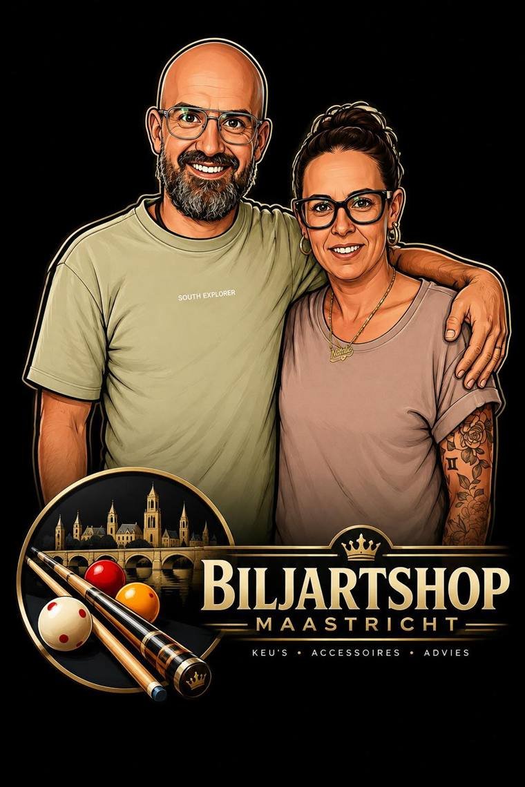 De eigenaren van Biljartshop Maastricht